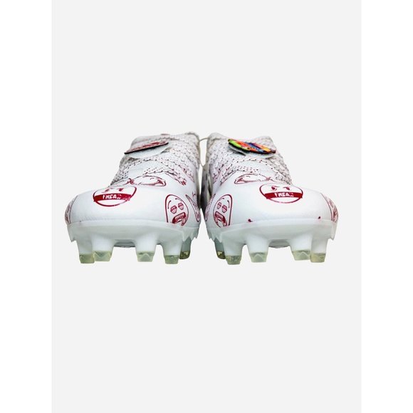 Adidas Freak 22 Big Mood GZ6901 Emoji White/Red Football Cleats Mens Size 14 - Picture 6 of 11